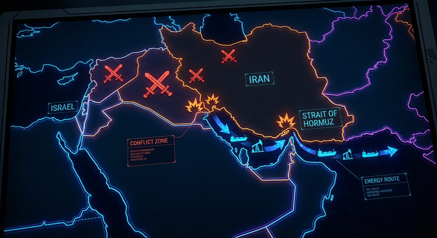 Middle East Conflict Map
